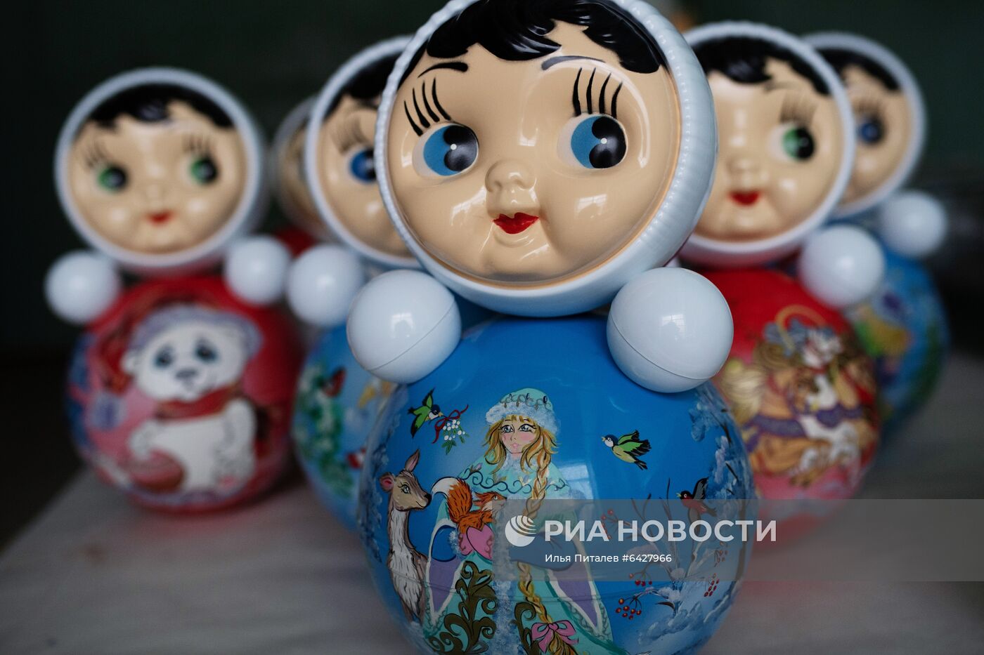 Производство игрушек-неваляшек на Тамбовском пороховом заводе