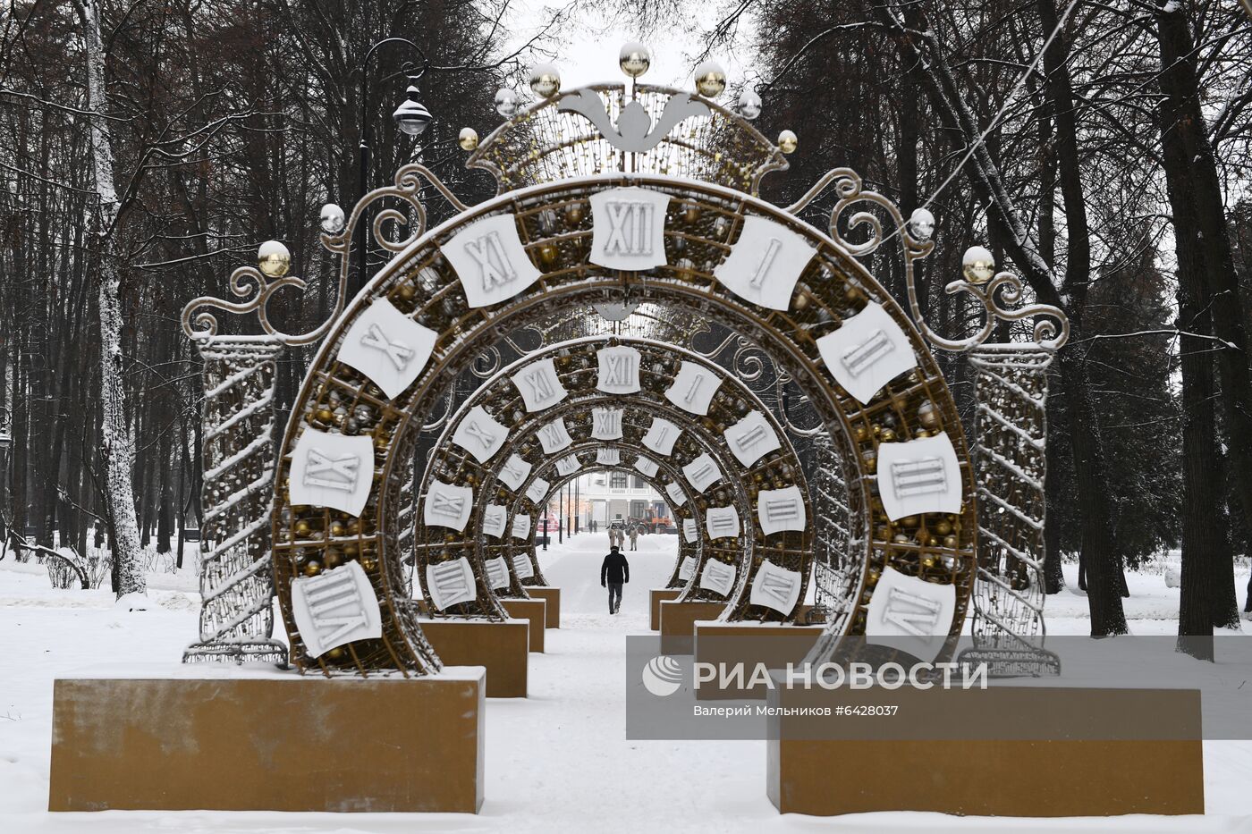 Снег в Москве