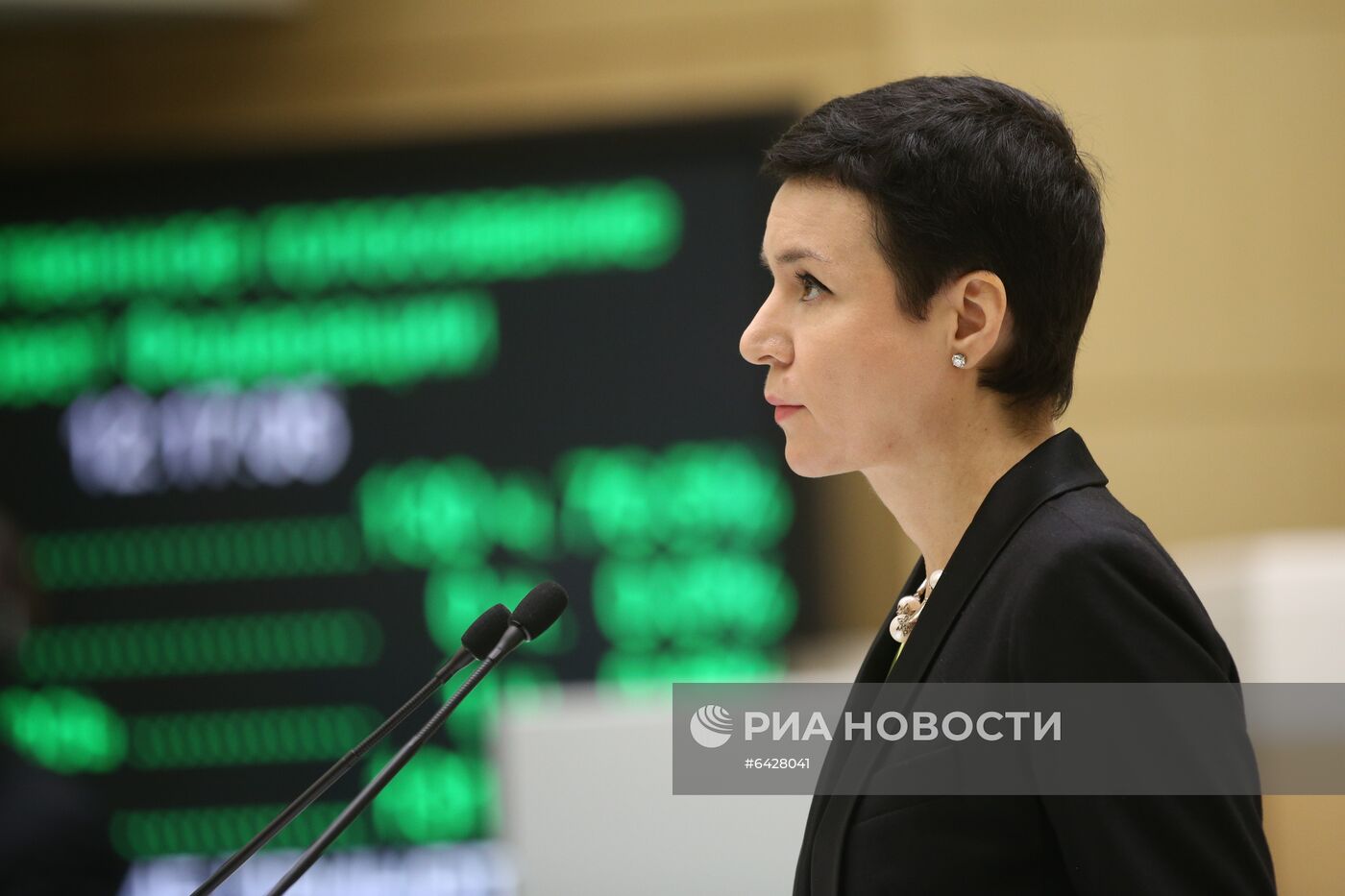 Заседание Совета Федерации, завершающее осеннюю сессию