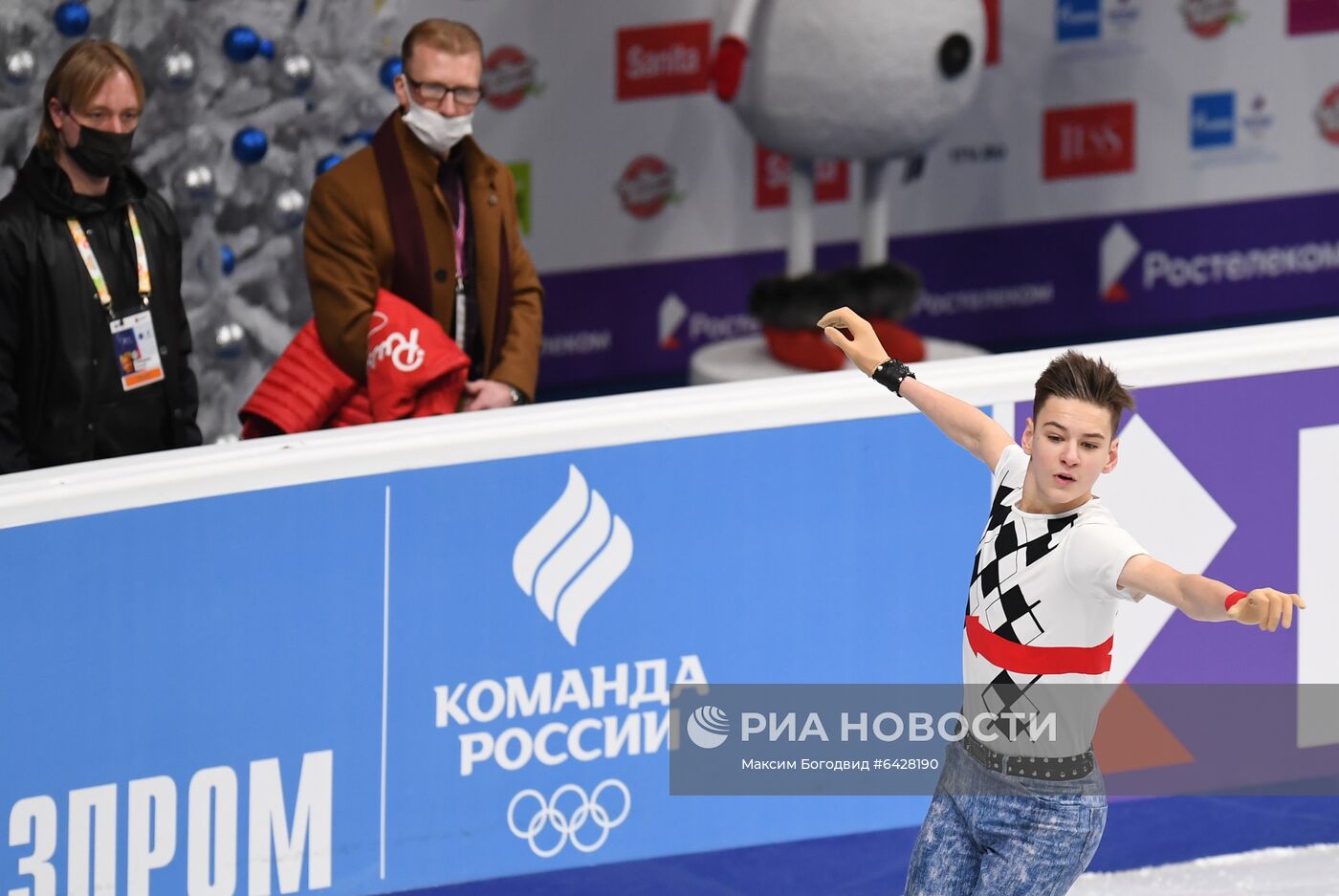 Фигурное катание. Чемпионат России. Мужчины. Произвольная программа