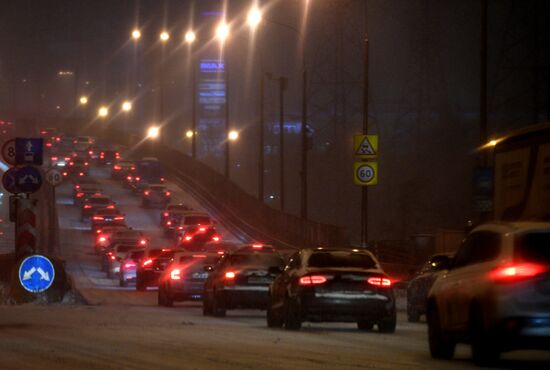 Пробки в Москве