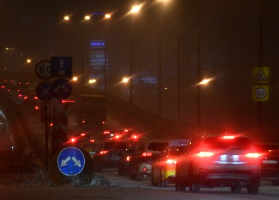 Пробки в Москве