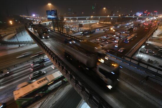 Пробки в Москве