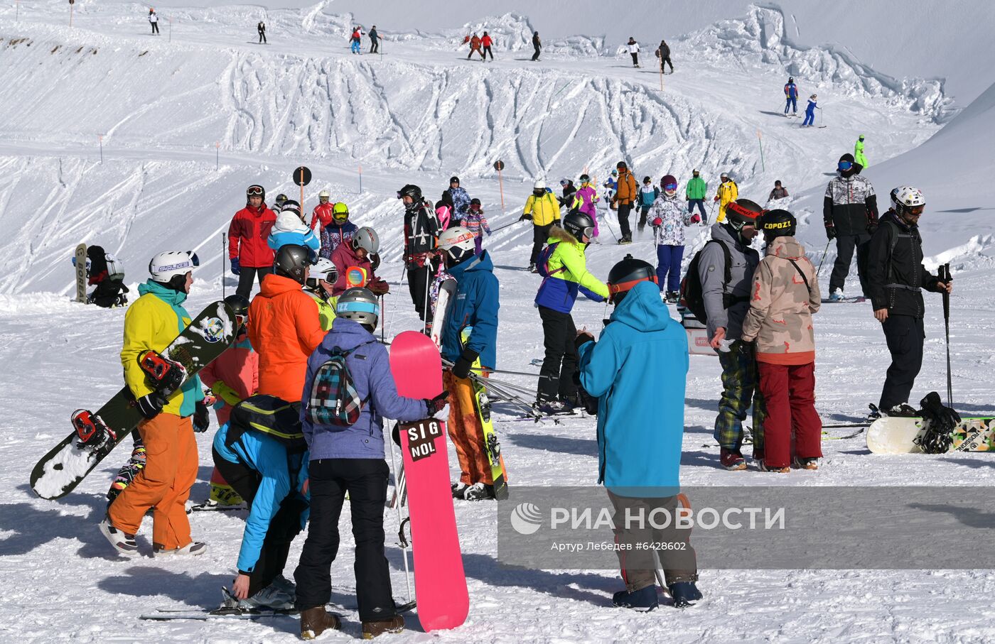 Начало горнолыжного сезона в Сочи