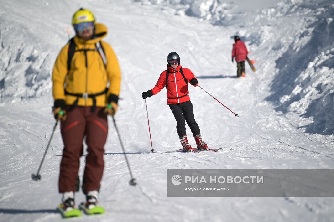 Начало горнолыжного сезона в Сочи