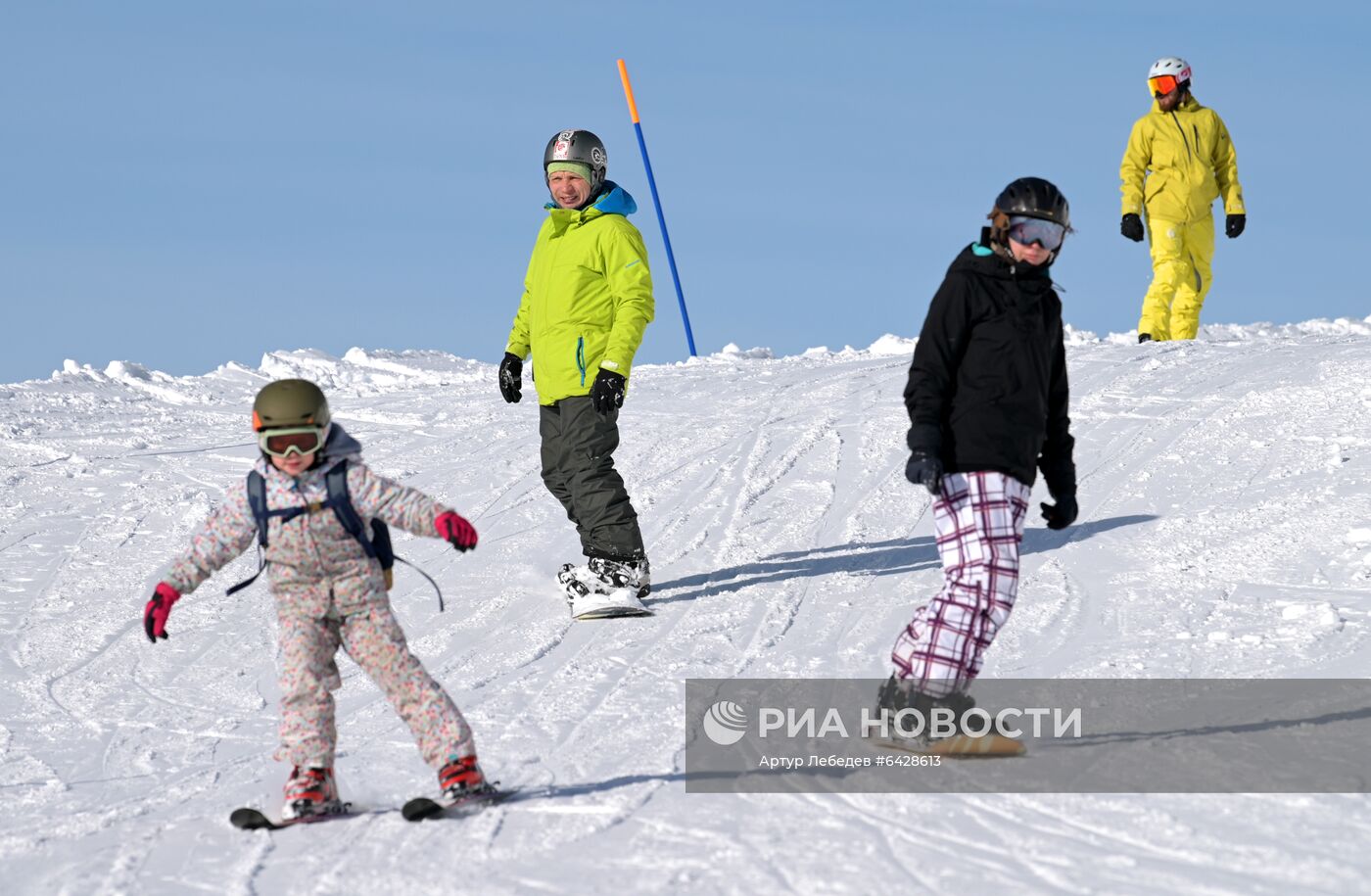 Начало горнолыжного сезона в Сочи