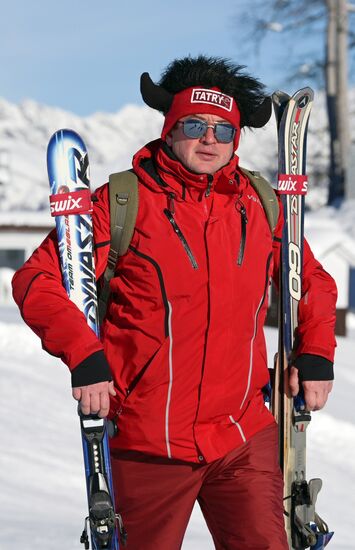 Начало горнолыжного сезона в Сочи