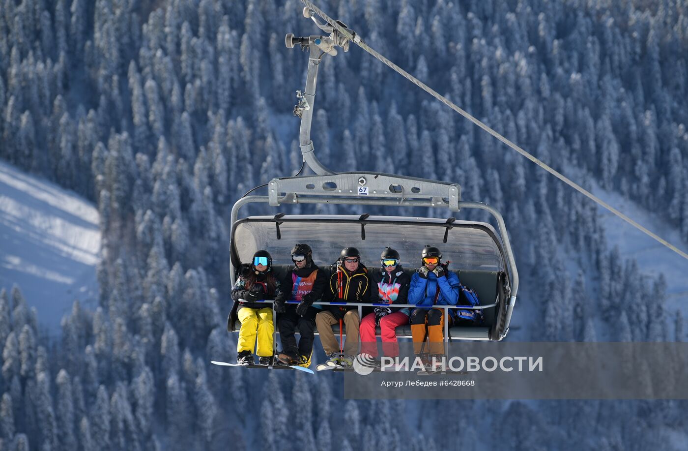 Начало горнолыжного сезона в Сочи