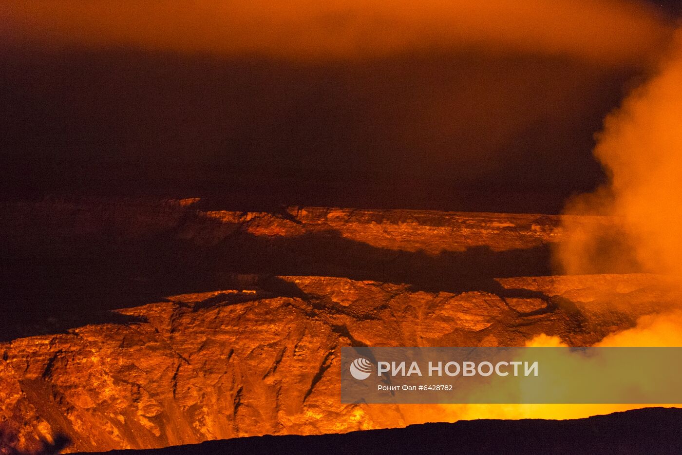 Вулкан Килауэа на Гавайях