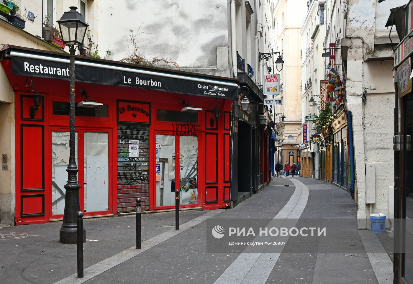 Ситуация в связи с принятием мер против коронавируса во Франции