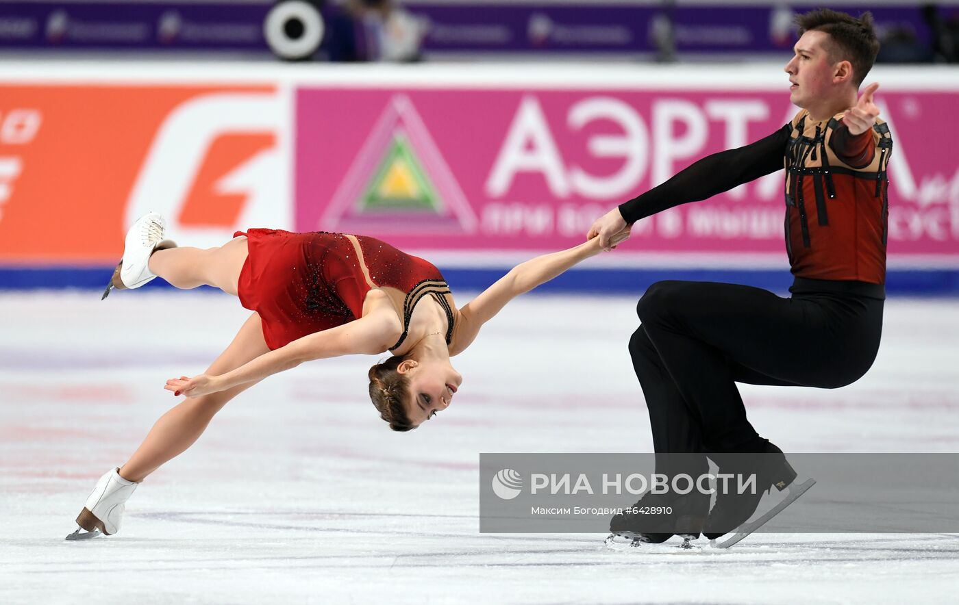 Фигурное катание. Чемпионат России. Пары. Произвольная программа