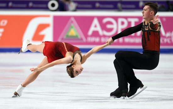 Фигурное катание. Чемпионат России. Пары. Произвольная программа