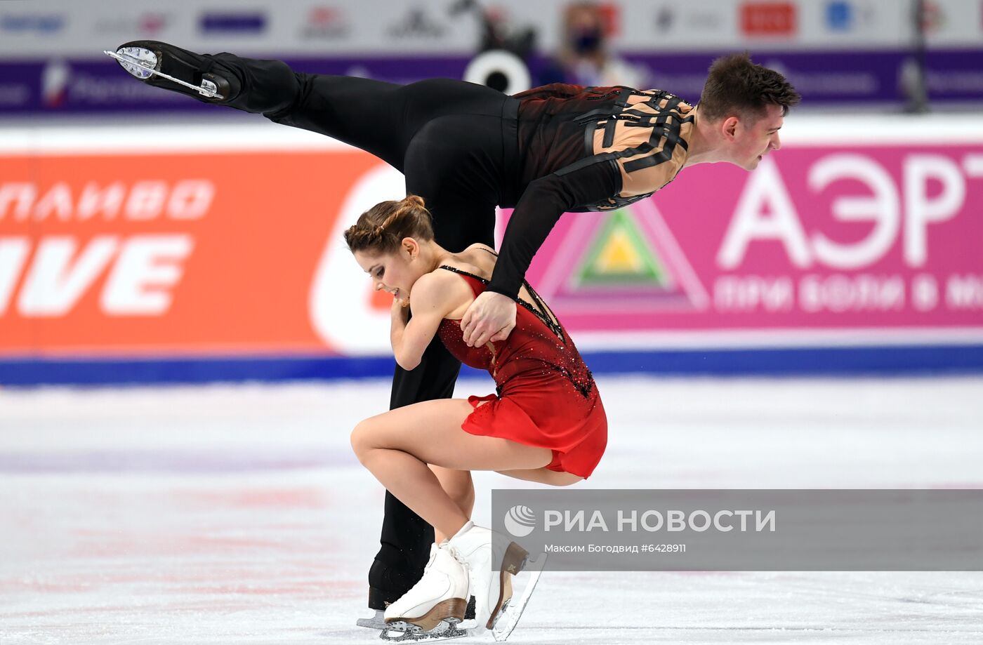 Фигурное катание. Чемпионат России. Пары. Произвольная программа