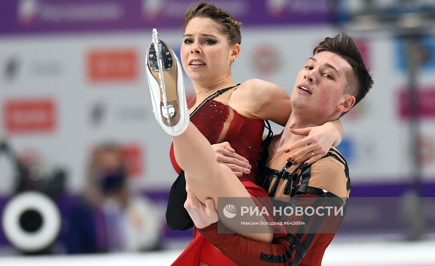 Фигурное катание. Чемпионат России. Пары. Произвольная программа