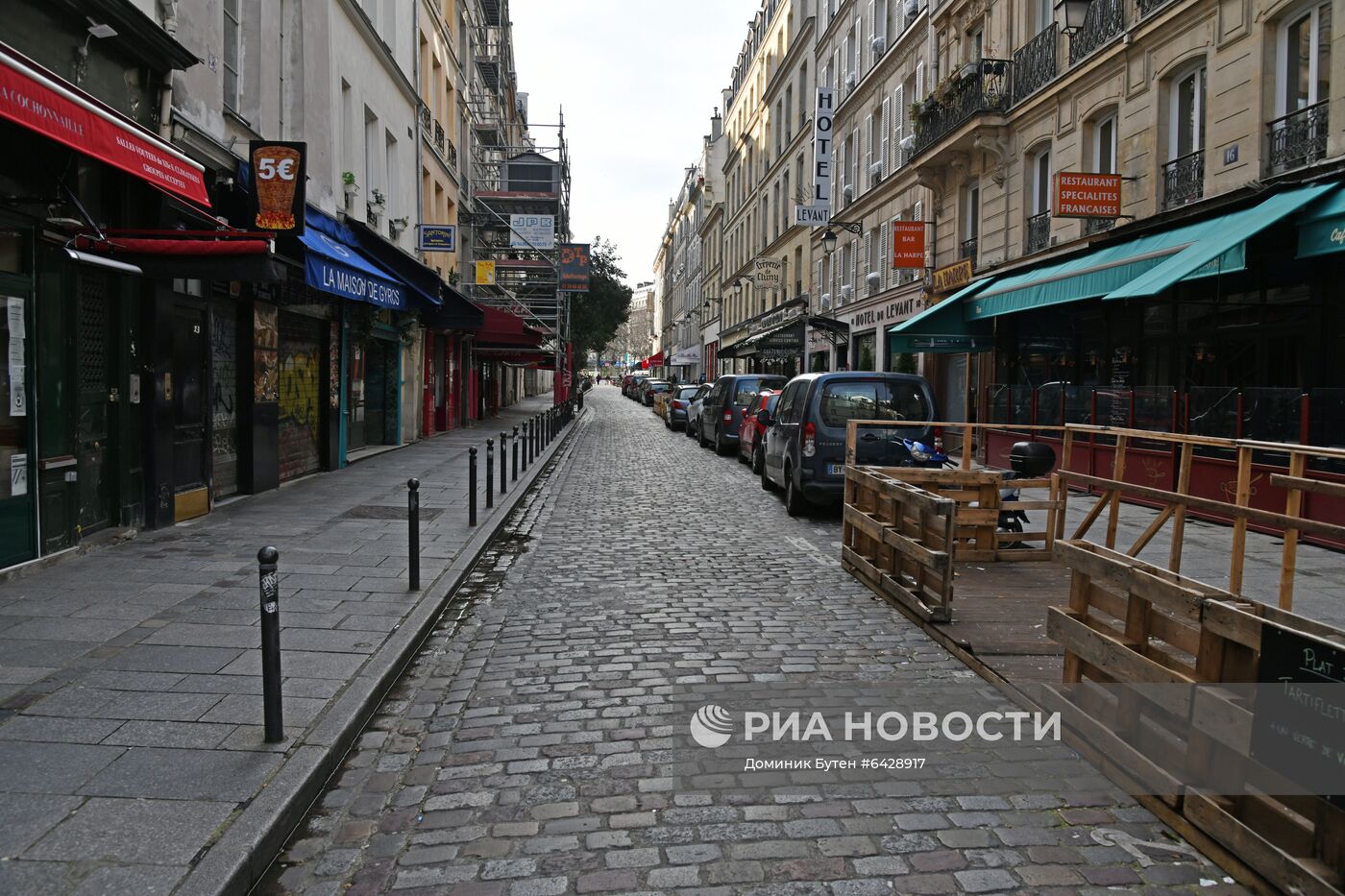 Ситуация в связи с принятием мер против коронавируса во Франции