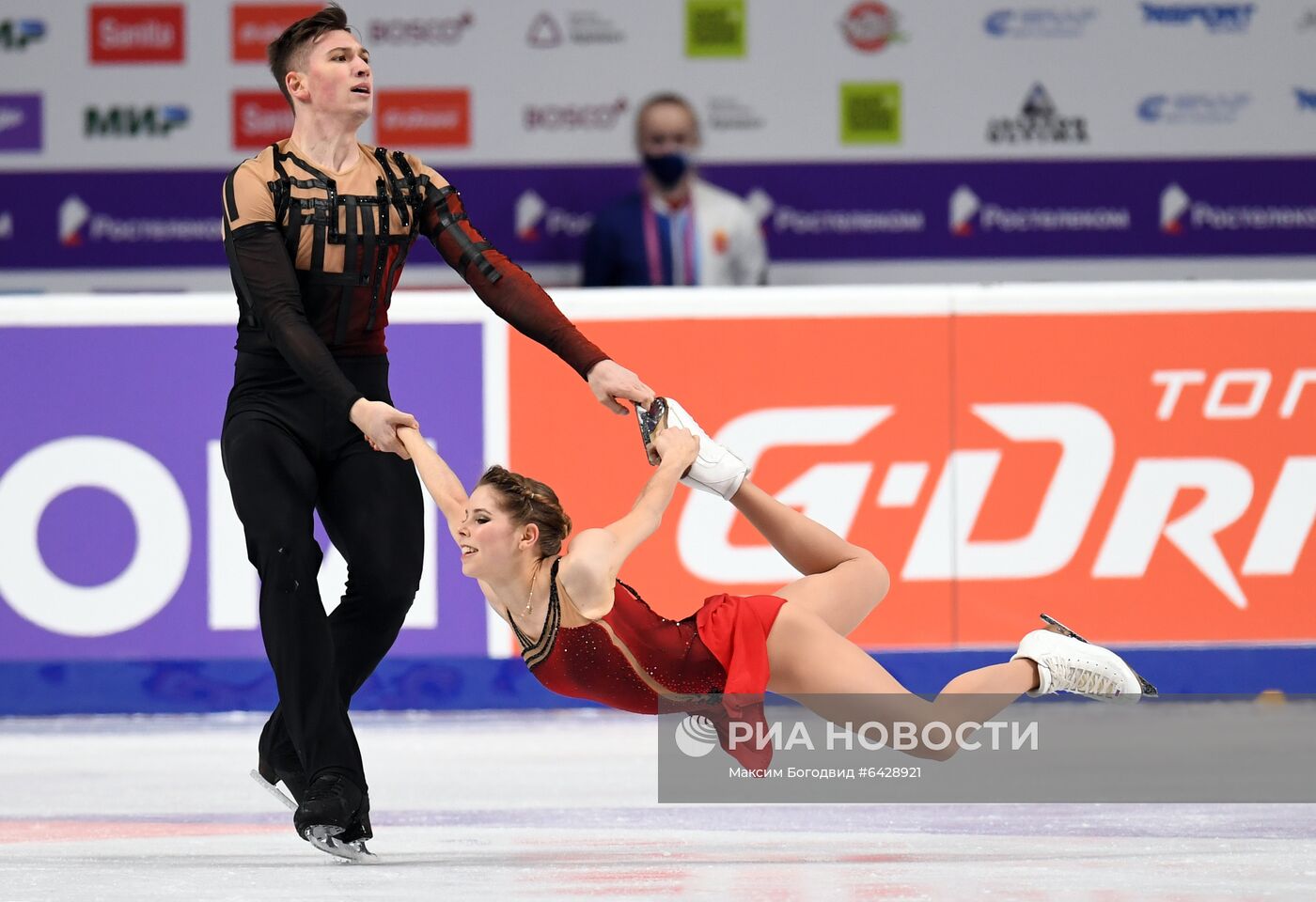 Фигурное катание. Чемпионат России. Пары. Произвольная программа