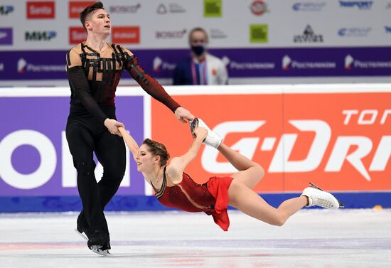 Фигурное катание. Чемпионат России. Пары. Произвольная программа