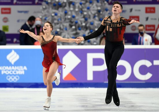 Фигурное катание. Чемпионат России. Пары. Произвольная программа