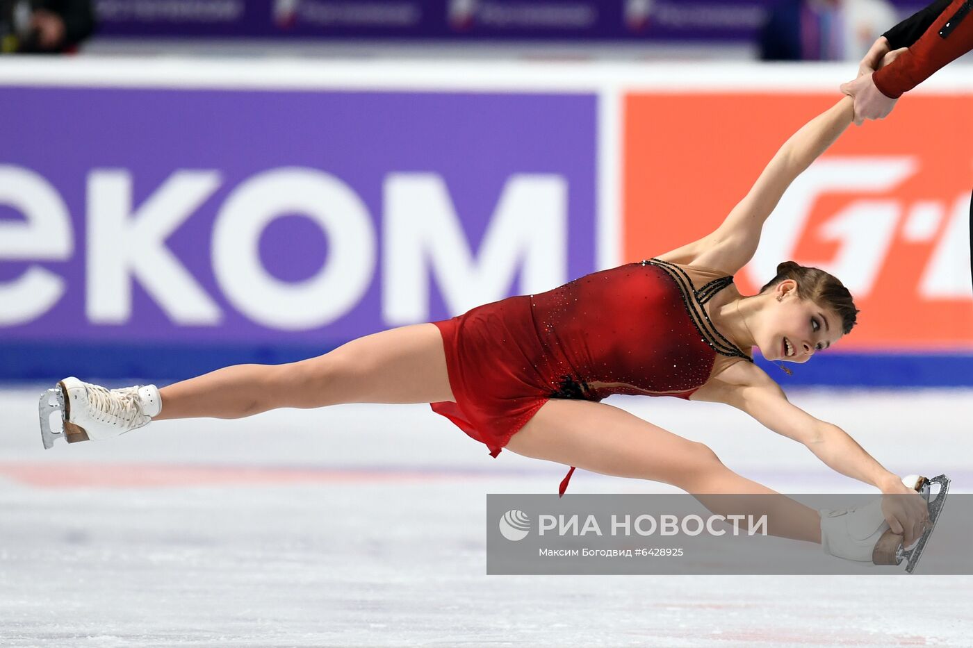 Фигурное катание. Чемпионат России. Пары. Произвольная программа