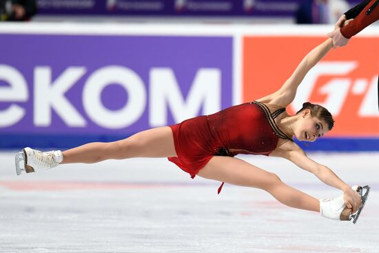 Фигурное катание. Чемпионат России. Пары. Произвольная программа