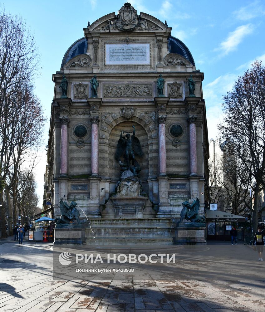 Ситуация в связи с принятием мер против коронавируса во Франции