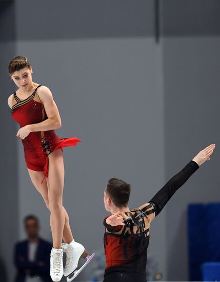 Фигурное катание. Чемпионат России. Пары. Произвольная программа