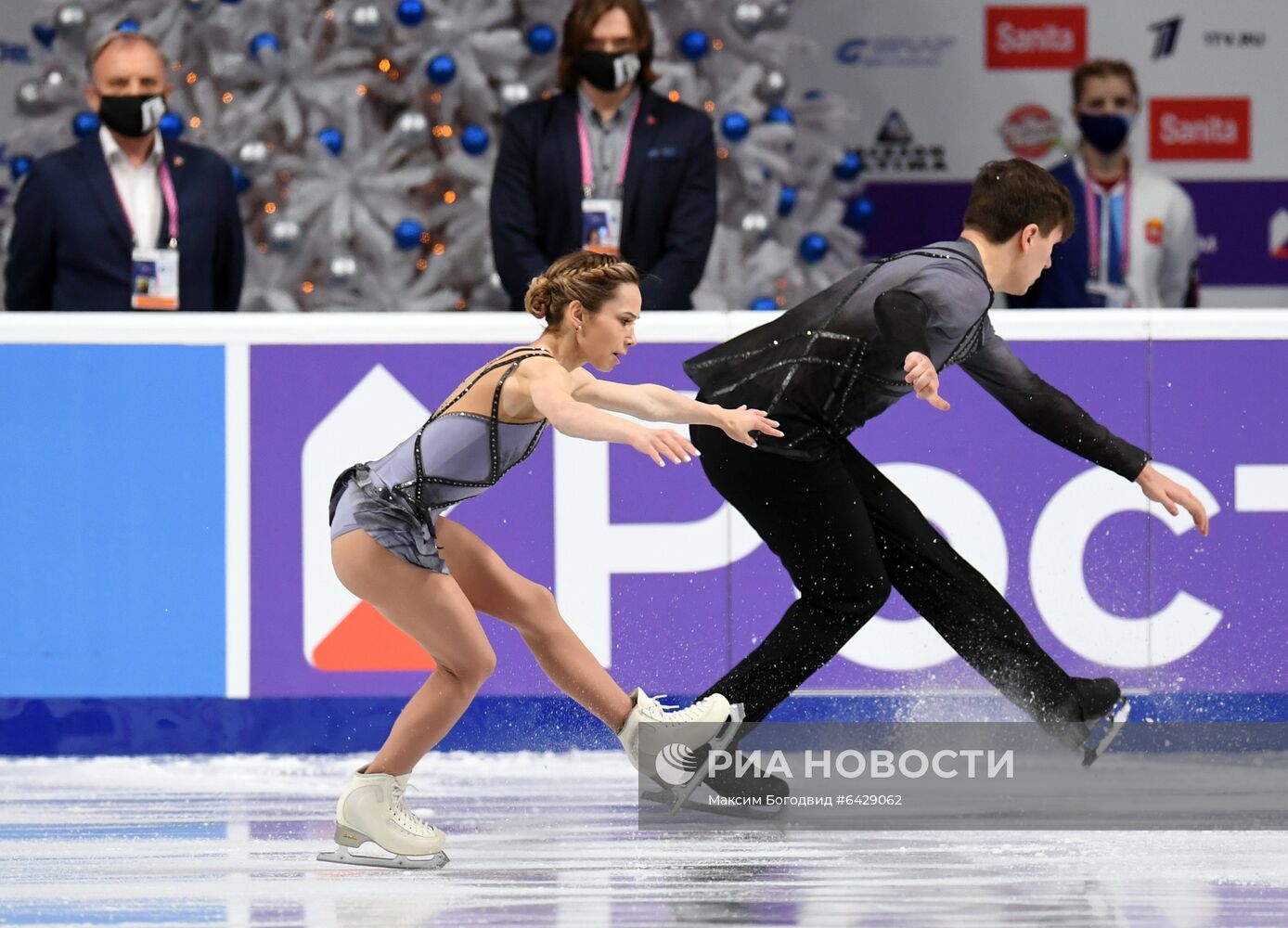 Фигурное катание. Чемпионат России. Пары. Произвольная программа