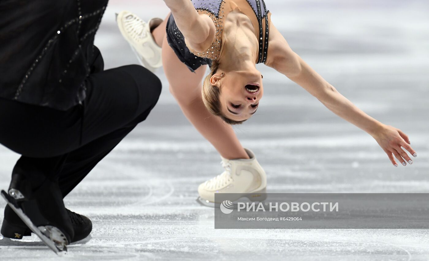 Фигурное катание. Чемпионат России. Пары. Произвольная программа