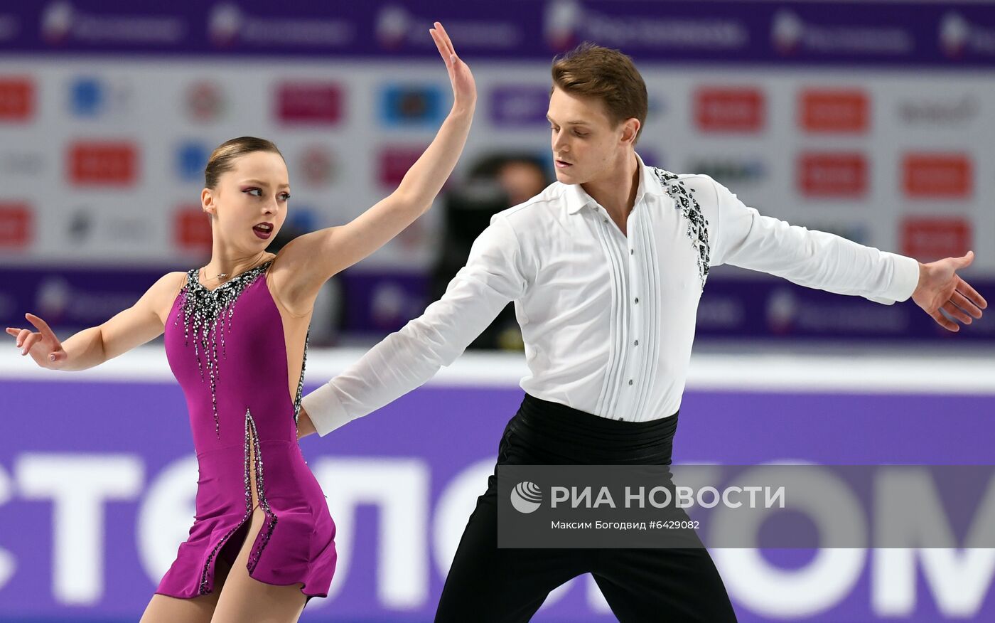 Фигурное катание. Чемпионат России. Пары. Произвольная программа