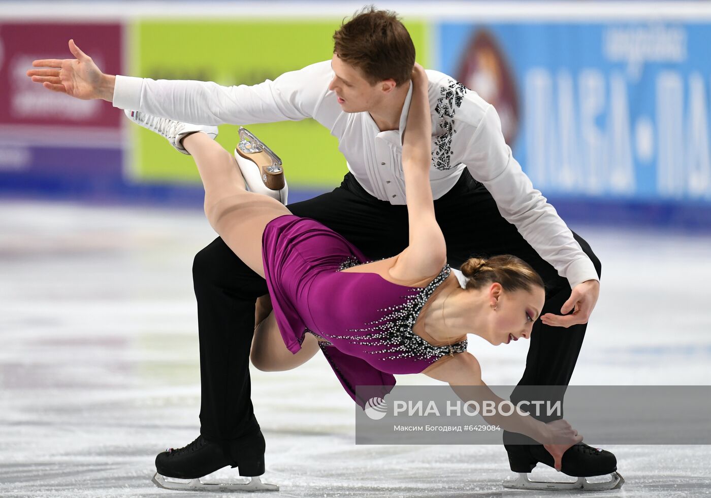 Фигурное катание. Чемпионат России. Пары. Произвольная программа