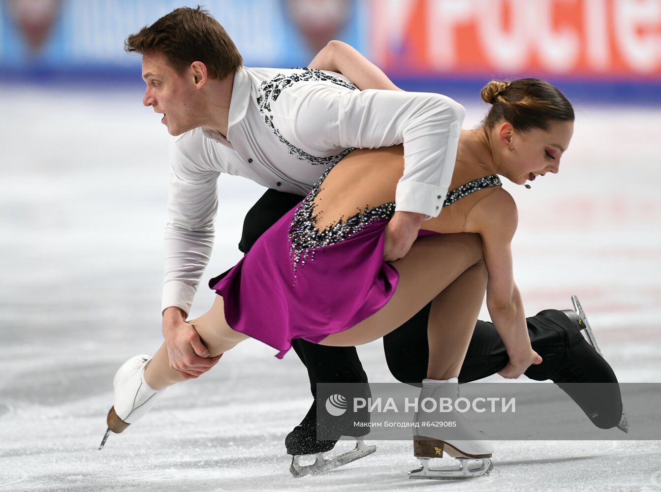 Фигурное катание. Чемпионат России. Пары. Произвольная программа