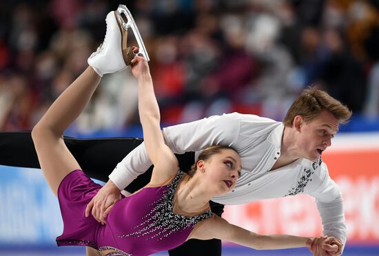 Фигурное катание. Чемпионат России. Пары. Произвольная программа