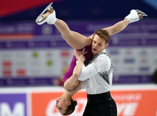 Фигурное катание. Чемпионат России. Пары. Произвольная программа