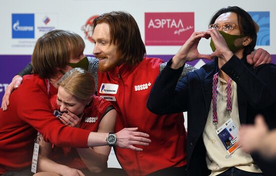 Фигурное катание. Чемпионат России. Пары. Произвольная программа