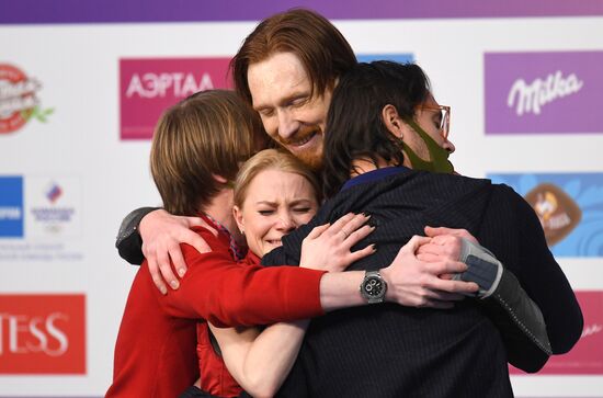 Фигурное катание. Чемпионат России. Пары. Произвольная программа