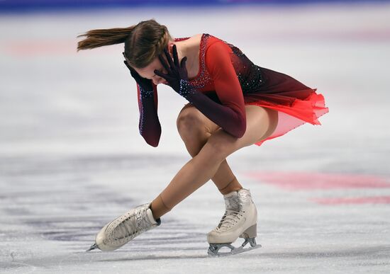 Фигурное катание. Чемпионат России. Женщины. Произвольная программа