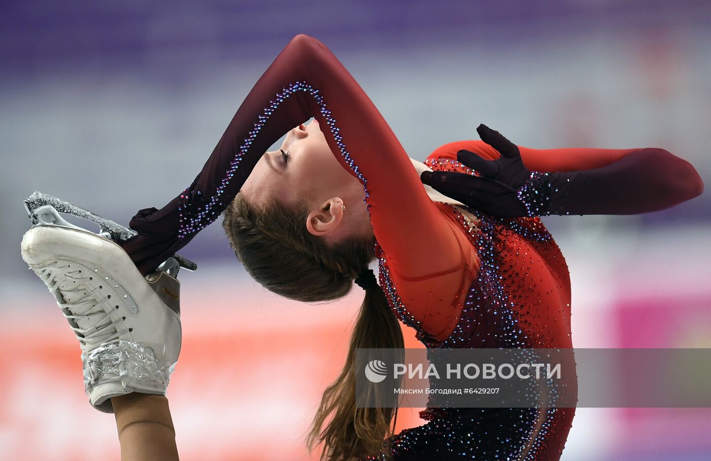 Фигурное катание. Чемпионат России. Женщины. Произвольная программа