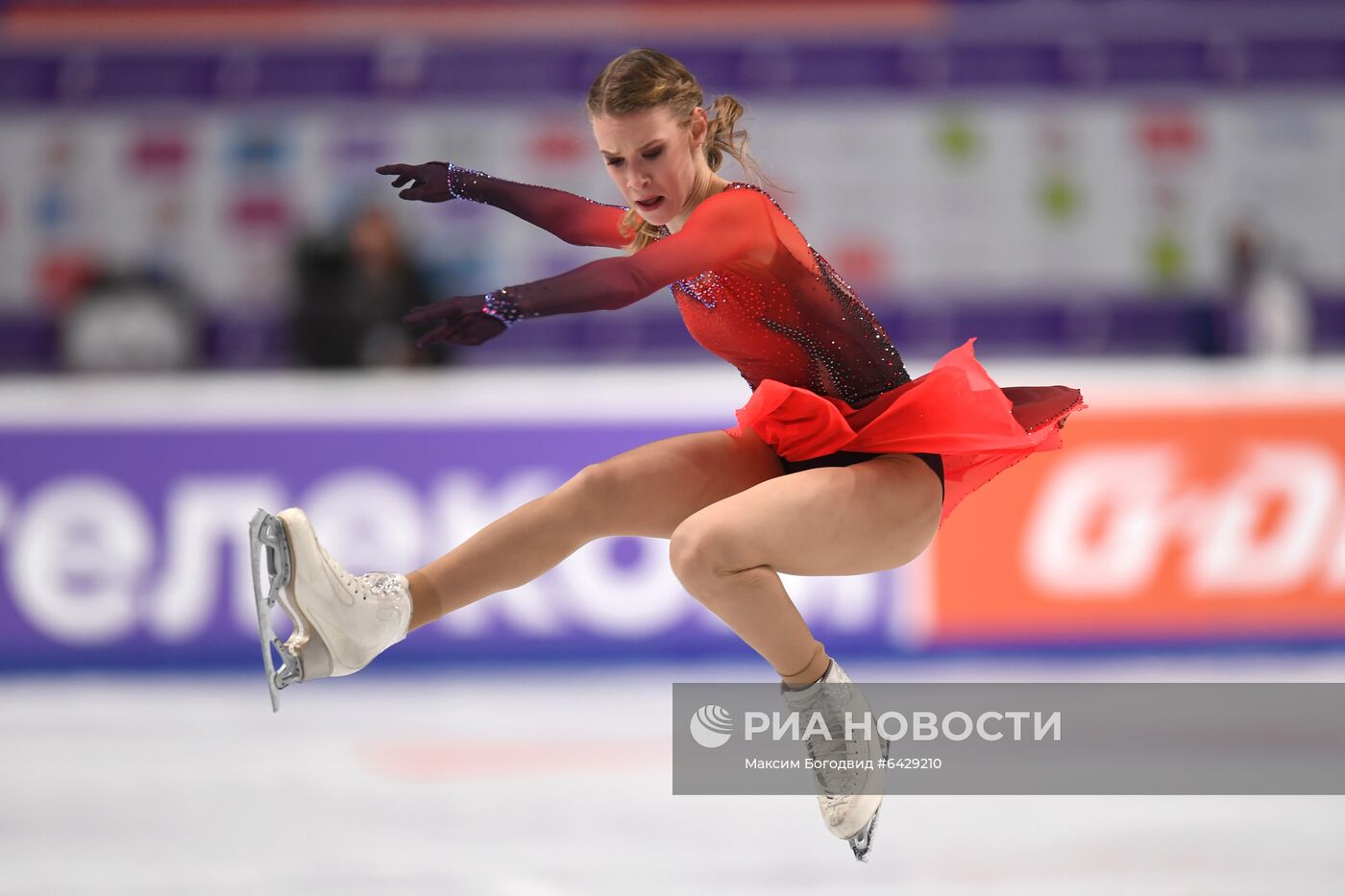 Фигурное катание. Чемпионат России. Женщины. Произвольная программа