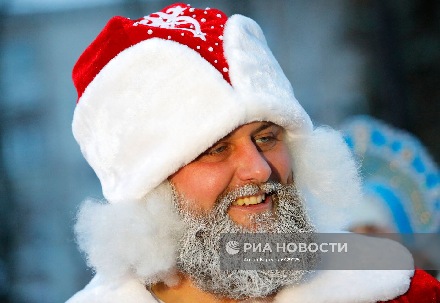 Парад Дедов Морозов в Белгороде