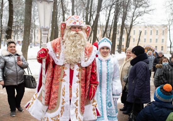 В Калуге открыли Резиденцию Деда Мороза