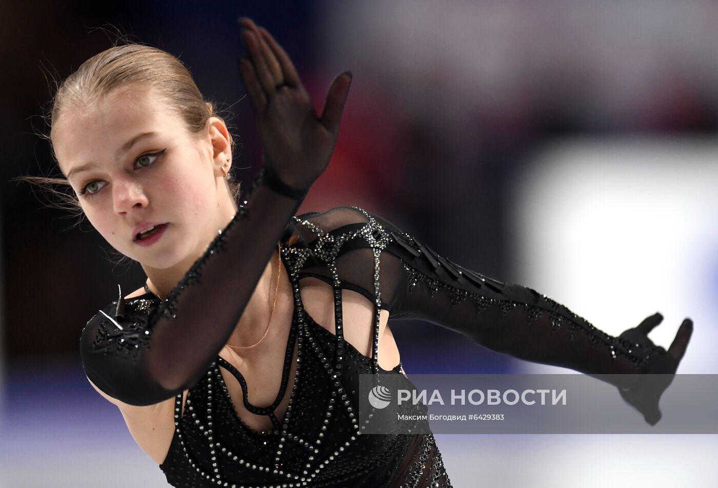 Фигурное катание. Чемпионат России. Женщины. Произвольная программа