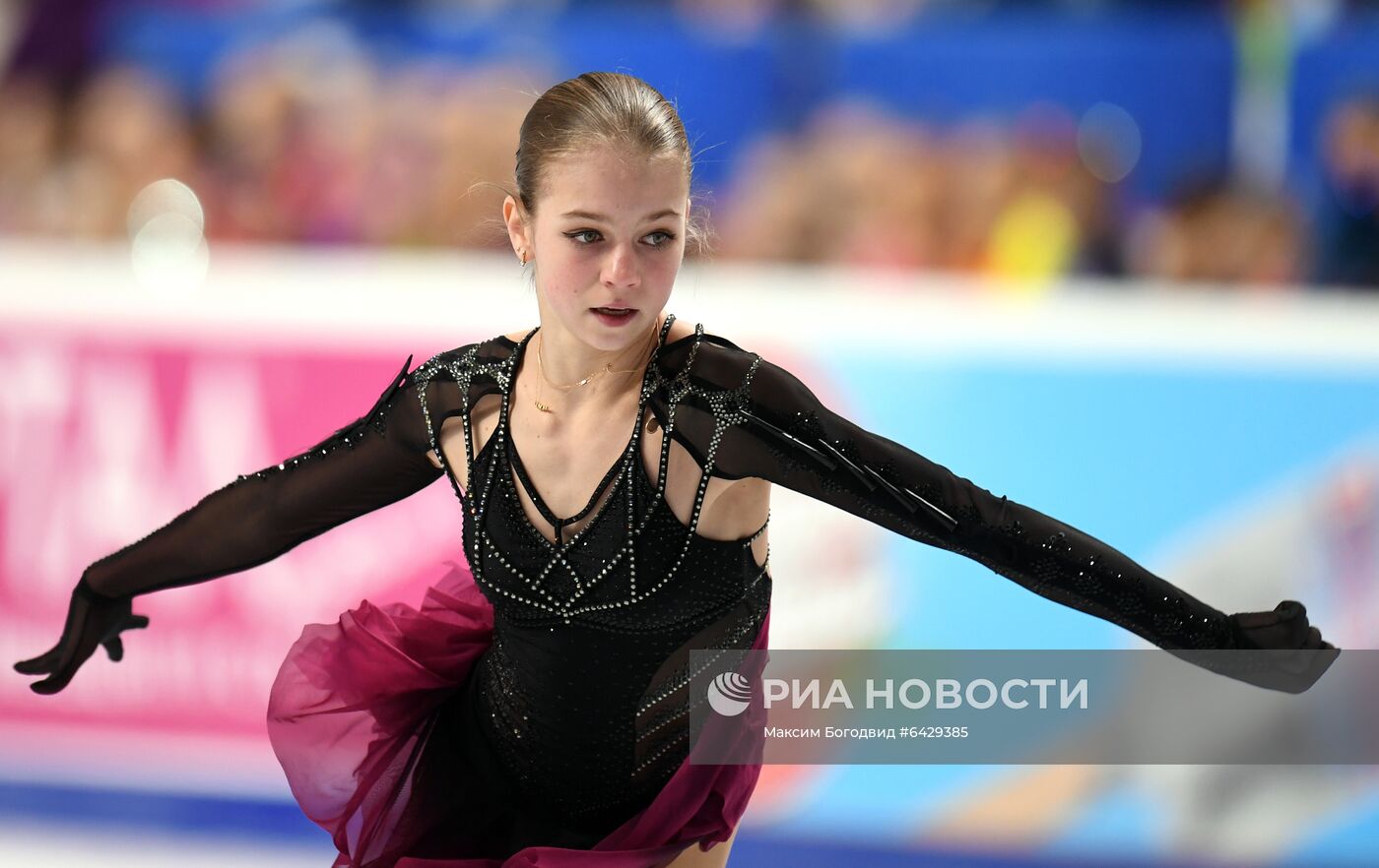 Фигурное катание. Чемпионат России. Женщины. Произвольная программа