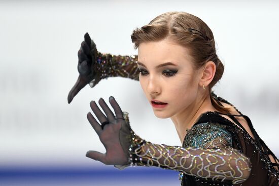 Фигурное катание. Чемпионат России. Женщины. Произвольная программа