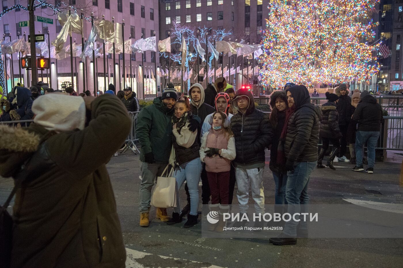 Праздничный Нью-Йорк