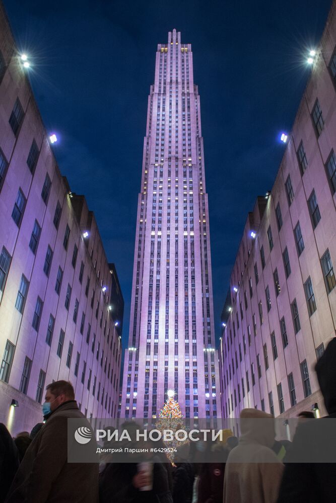 Праздничный Нью-Йорк