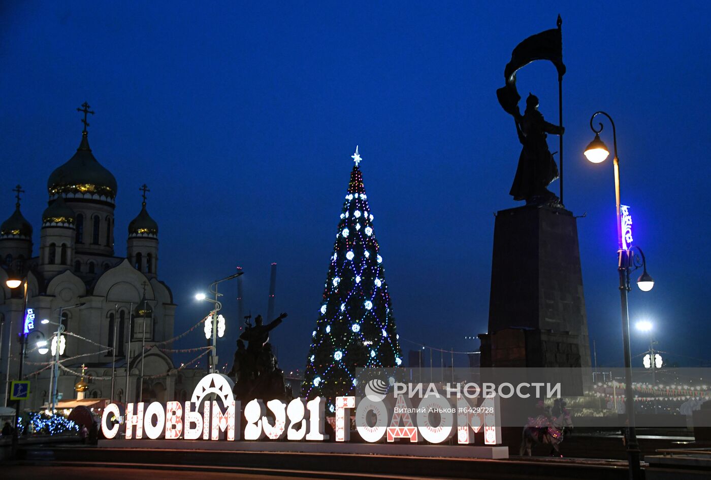 Предновогодний Владивосток