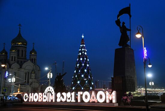 Предновогодний Владивосток