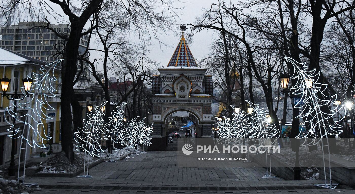 Предновогодний Владивосток