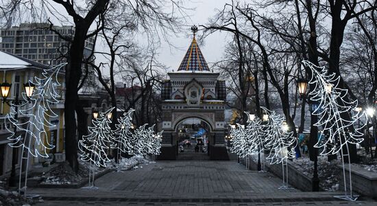 Предновогодний Владивосток