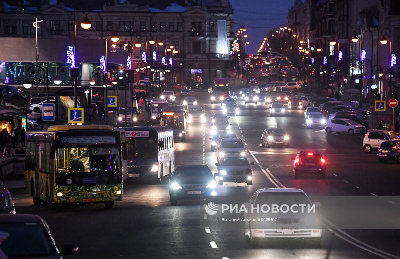 Предновогодний Владивосток